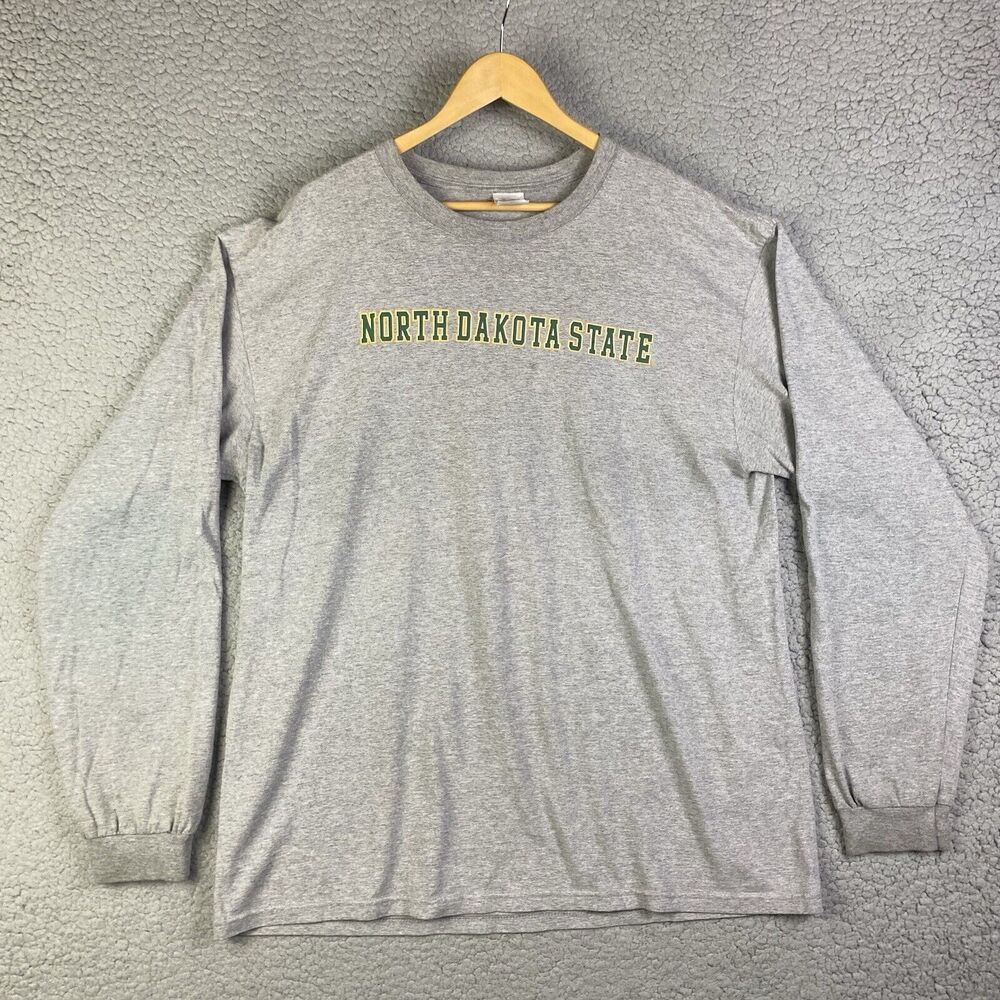 VTG North‎ Dakota State University T-Shirt Size Adult XL NCAA Long Sleeve ANVIL